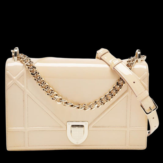 Beige Leather Dior Diorama