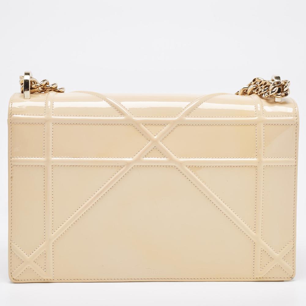 Beige Leather Dior Diorama