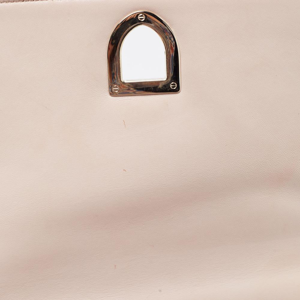 Beige Leather Dior Diorama