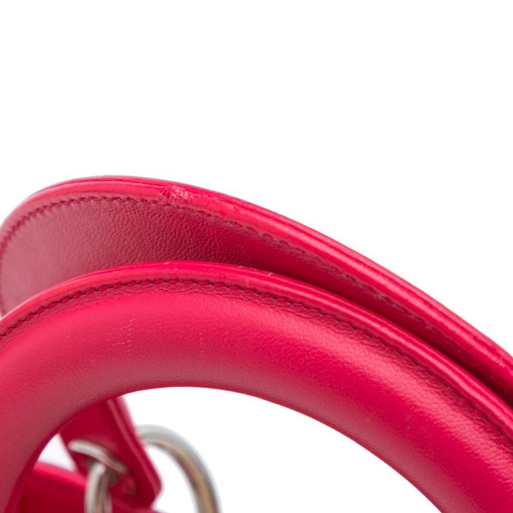 Beige Raffia Dior Lady Dior