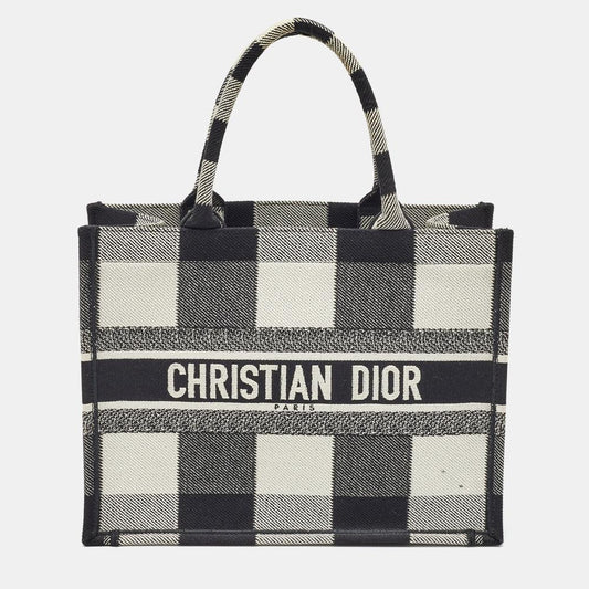 Black Canvas Dior Book Tote