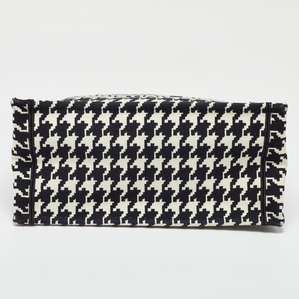 Black Canvas Dior Book Tote