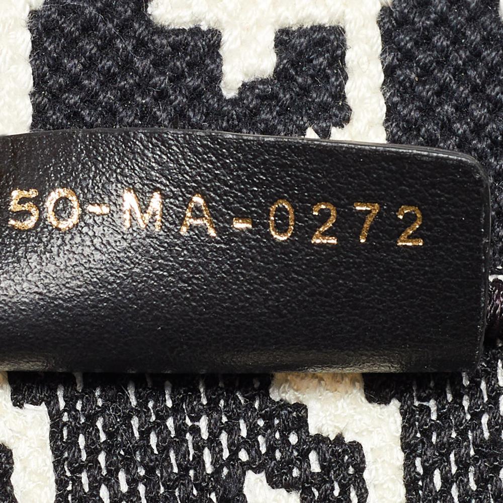 Black Canvas Dior Book Tote