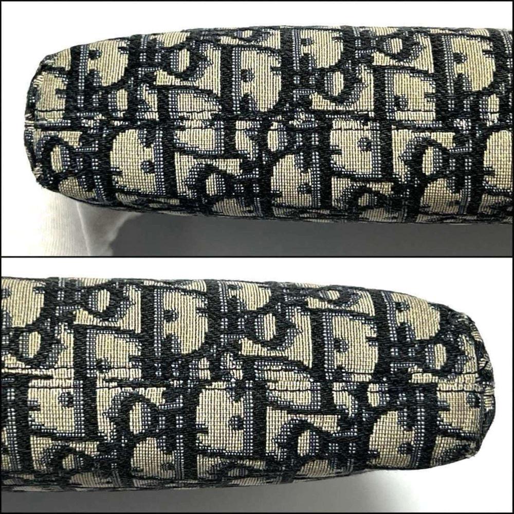 Black Canvas Dior Cosmetic Pouch