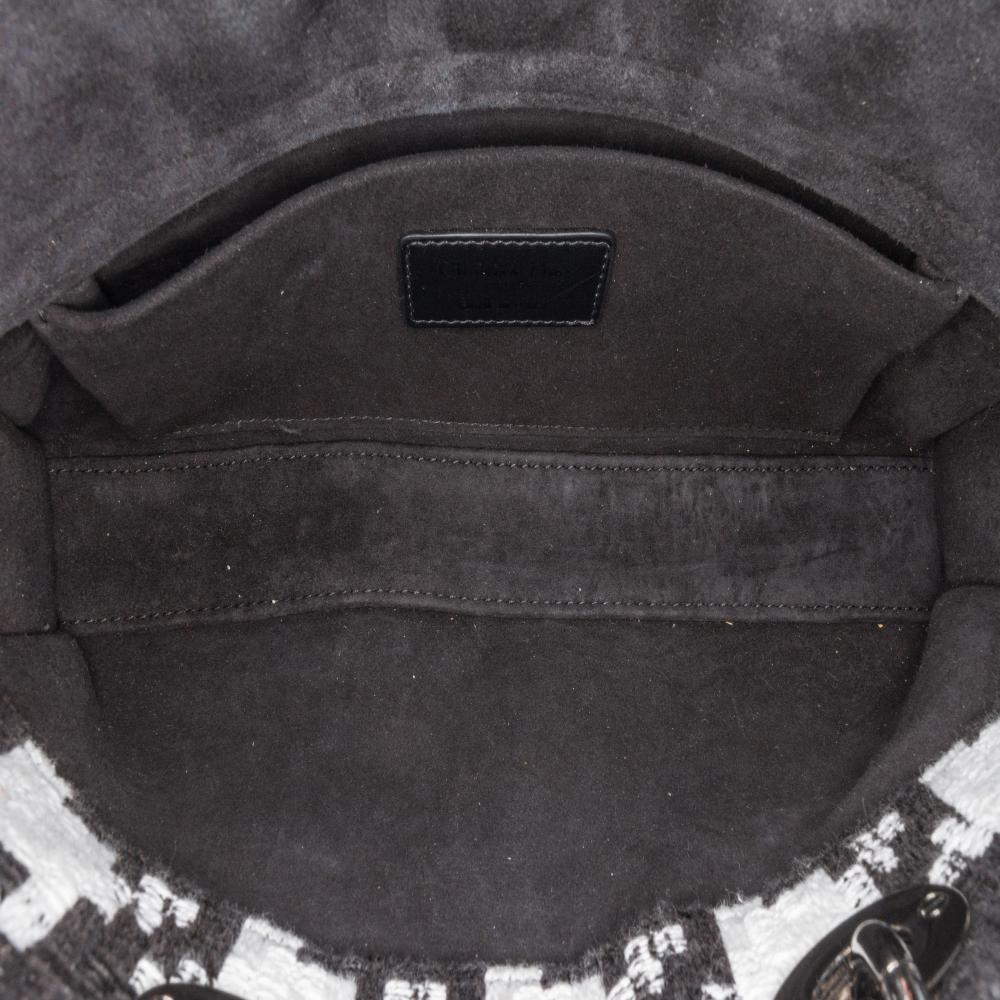 Black Canvas Dior Lady Dior