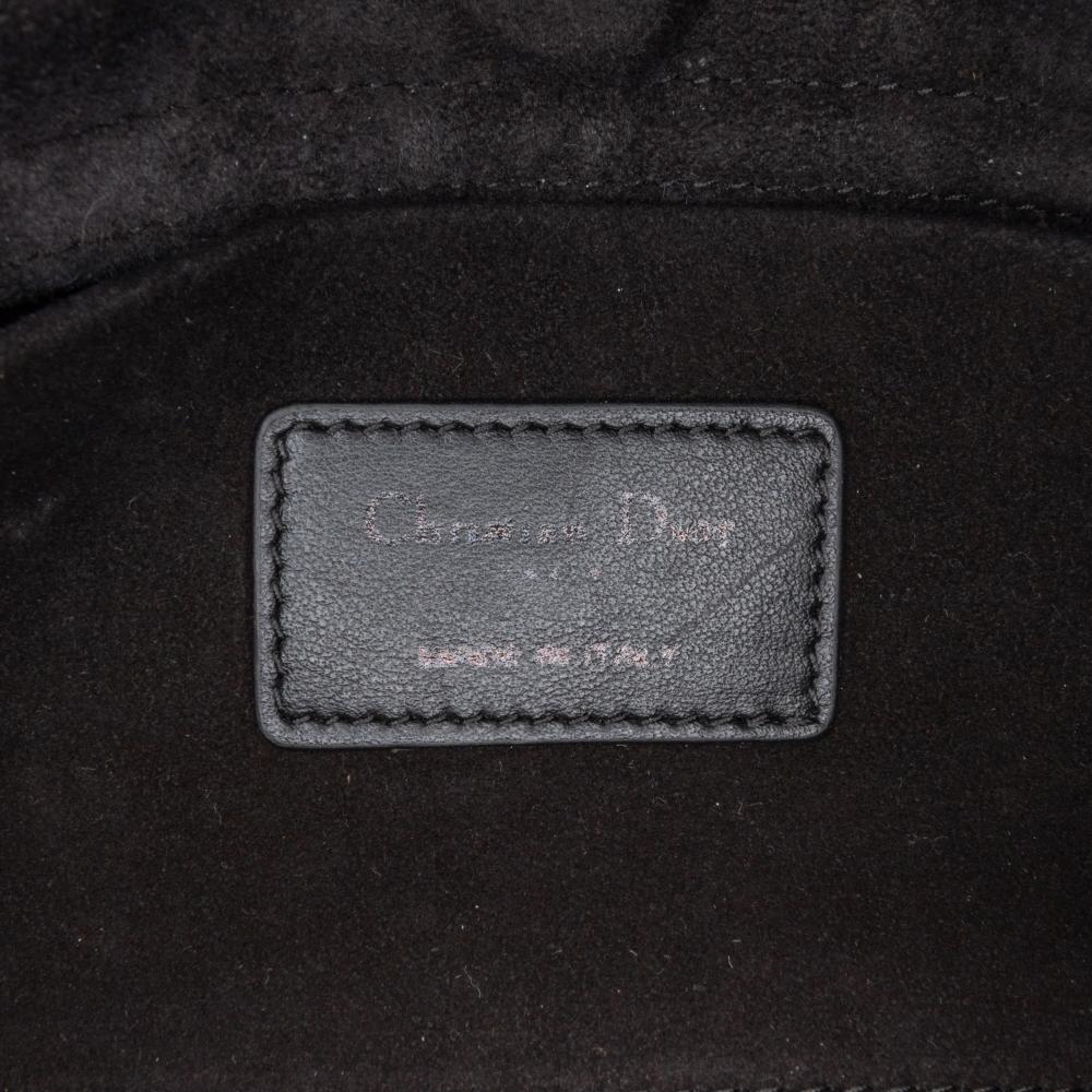 Black Canvas Dior Lady Dior