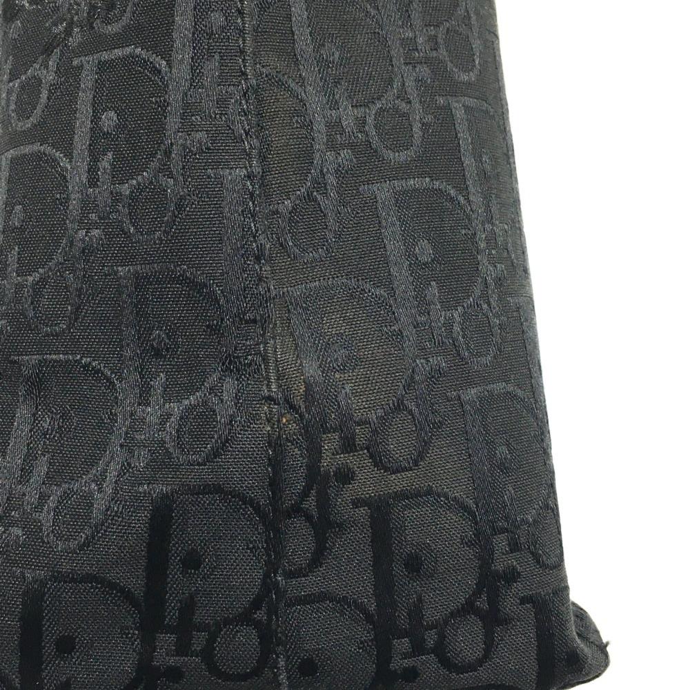 Black Fabric Dior Tote