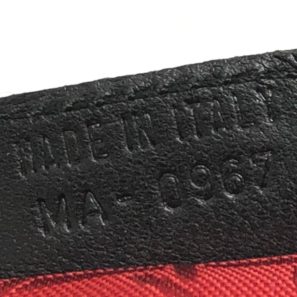 Black Leather Dior Saddle Bag