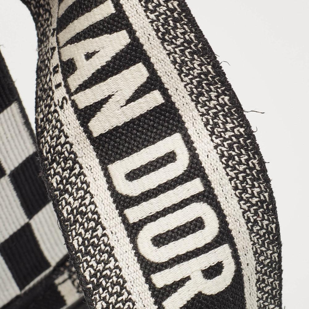 Black Leather Dior Shoulder Bag