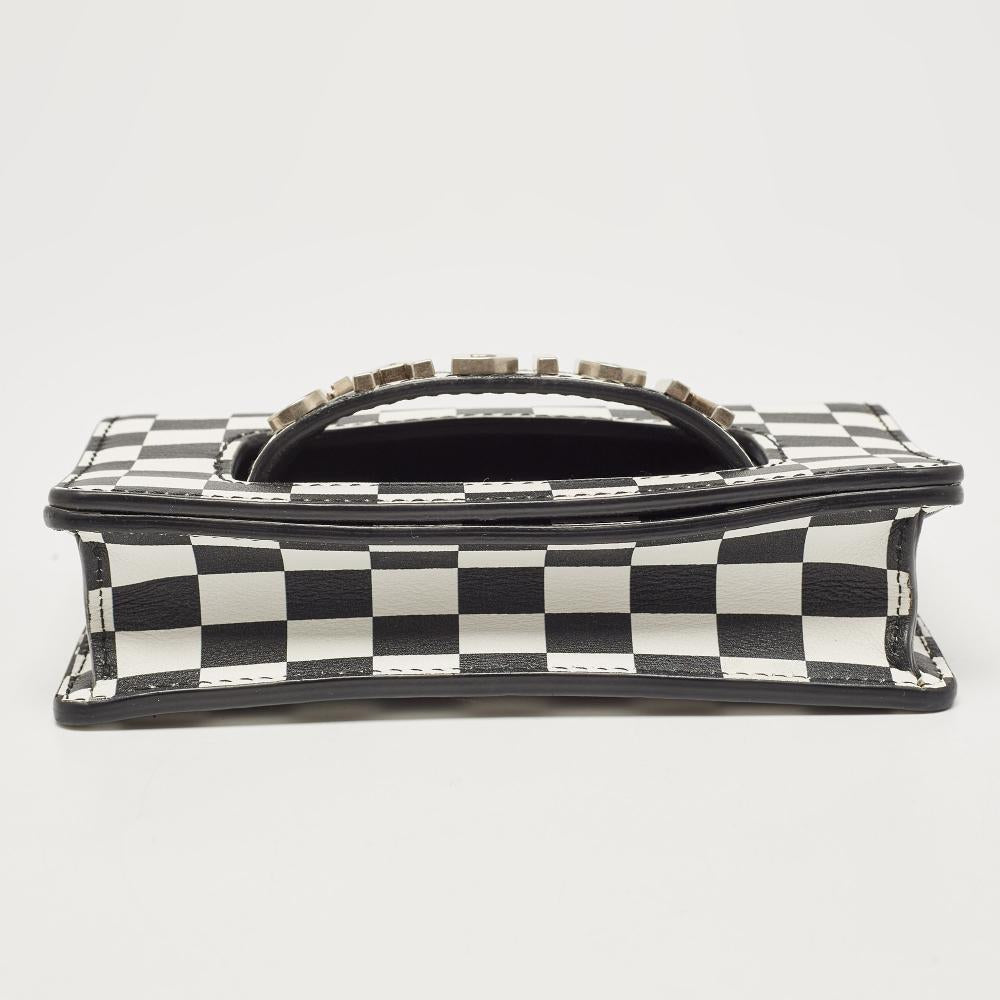 Black Leather Dior Shoulder Bag