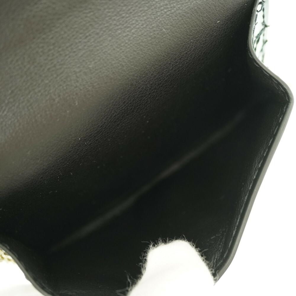 Black Leather Dior Shoulder Bag