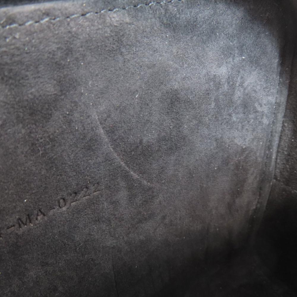 Black Leather Dior Shoulder Bag