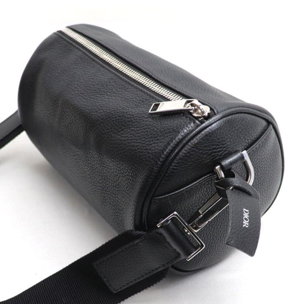 Black Leather Dior Tote