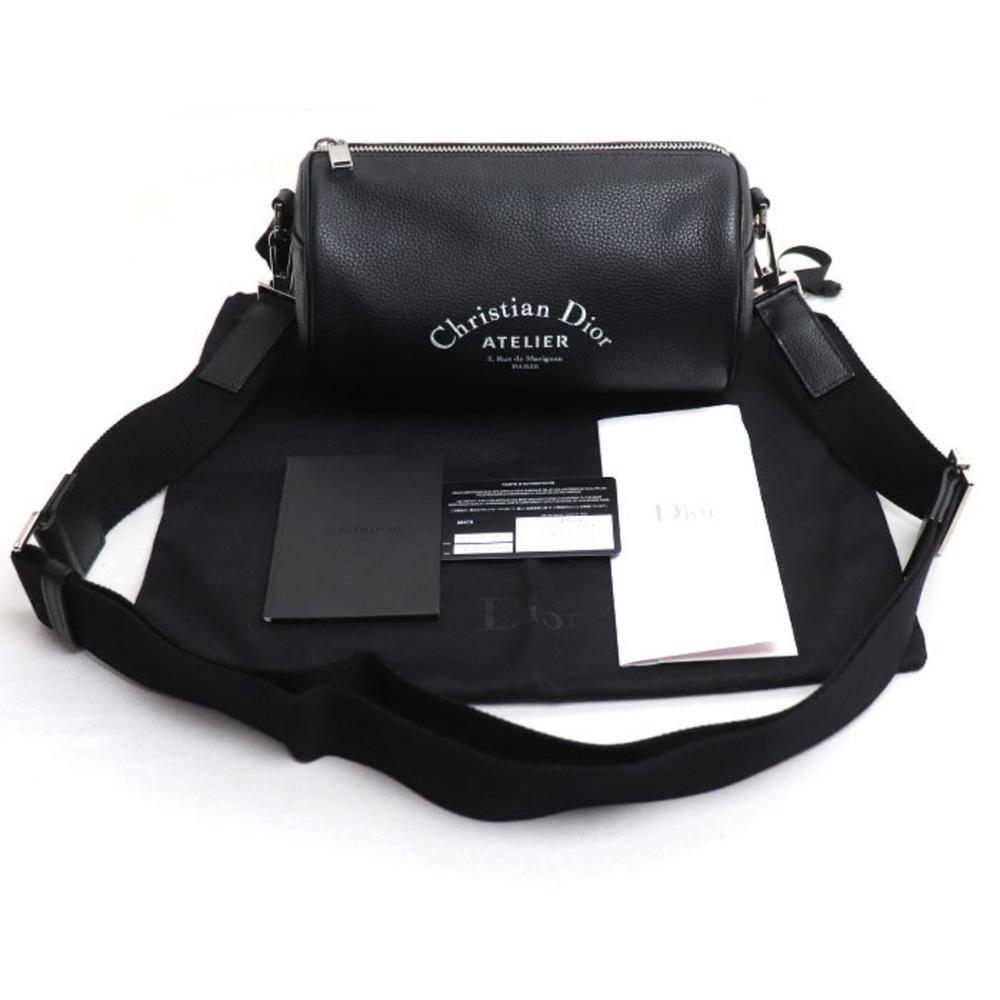 Black Leather Dior Tote