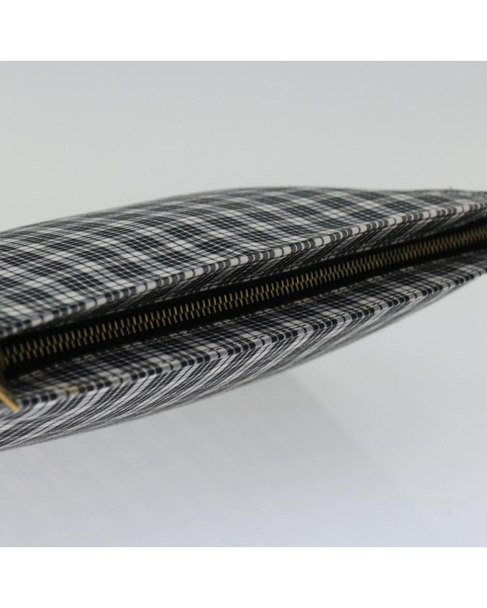 Black Nylon Dior Clutch