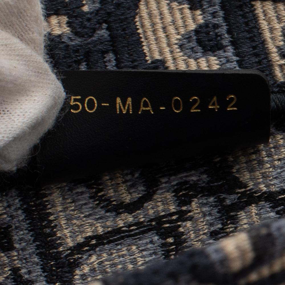 Blue Canvas Dior Book Tote