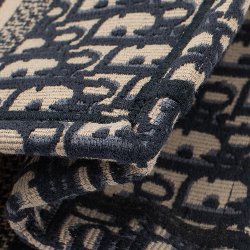 Blue Canvas Dior Book Tote