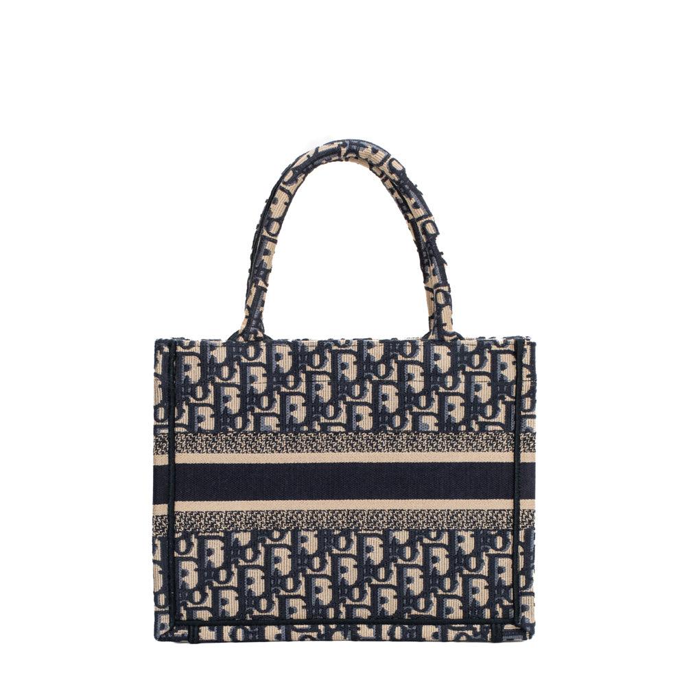 Blue Canvas Dior Book Tote