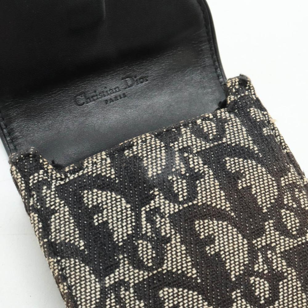 Blue Canvas Dior Cosmetic Pouch