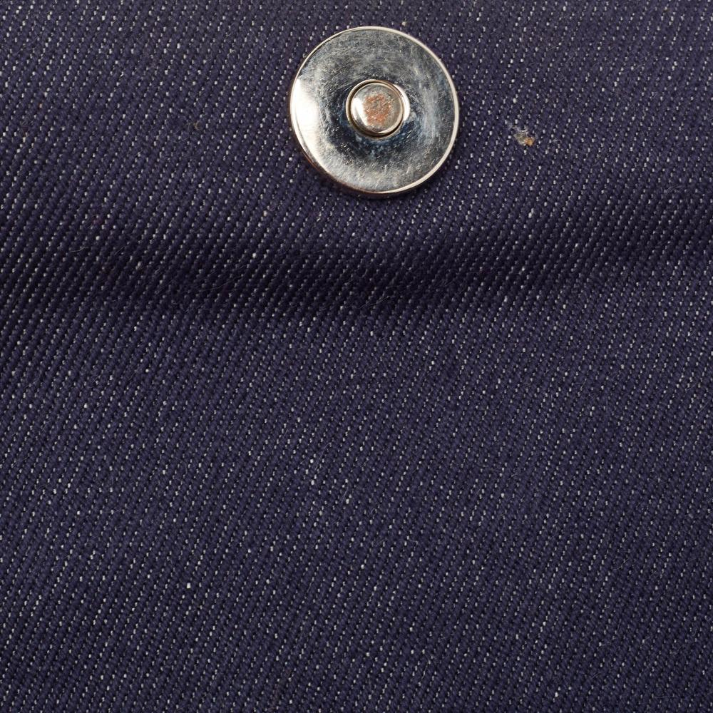 Blue Denim Dior Backpack