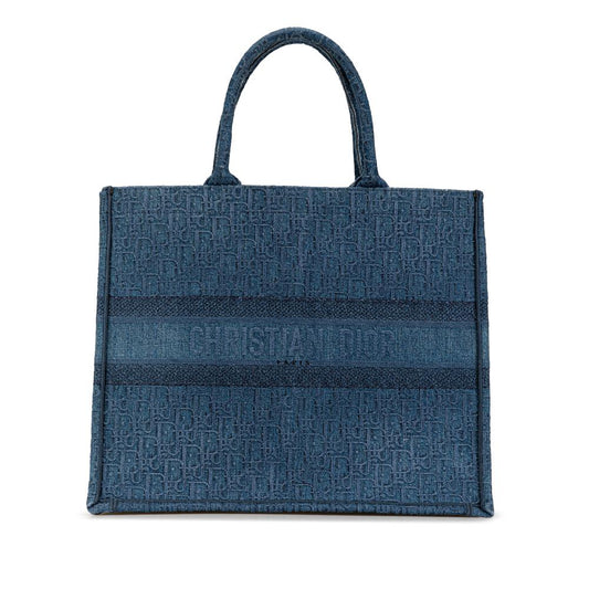 Blue Denim Dior Book Tote
