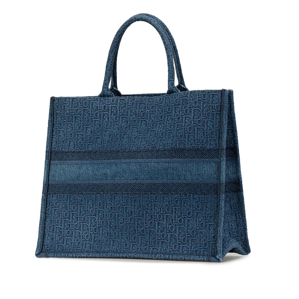 Blue Denim Dior Book Tote