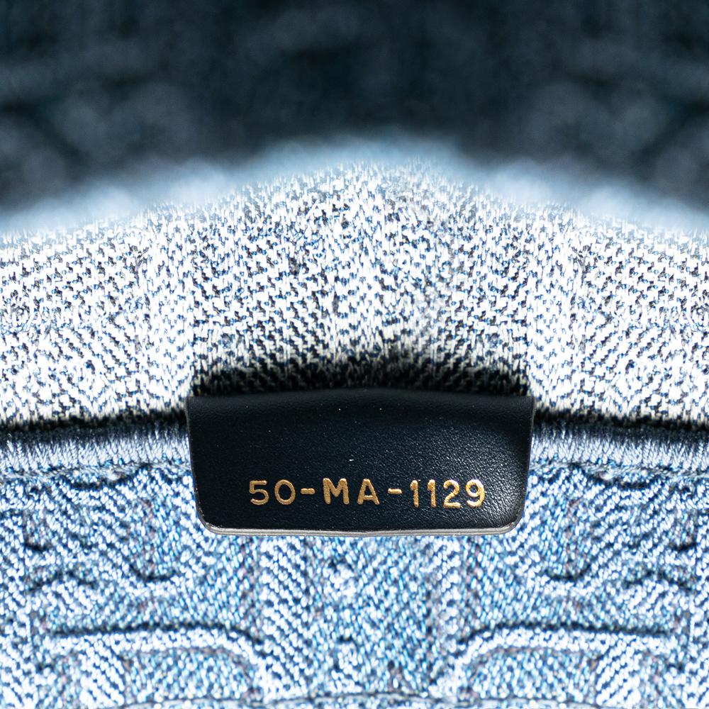 Blue Denim Dior Book Tote