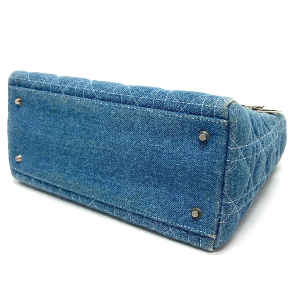 Blue Denim Dior Lady Dior