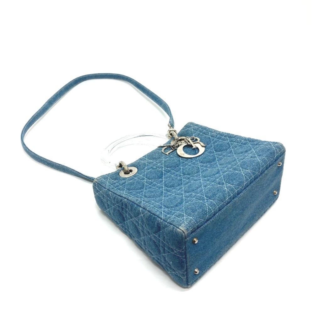 Blue Denim Dior Lady Dior