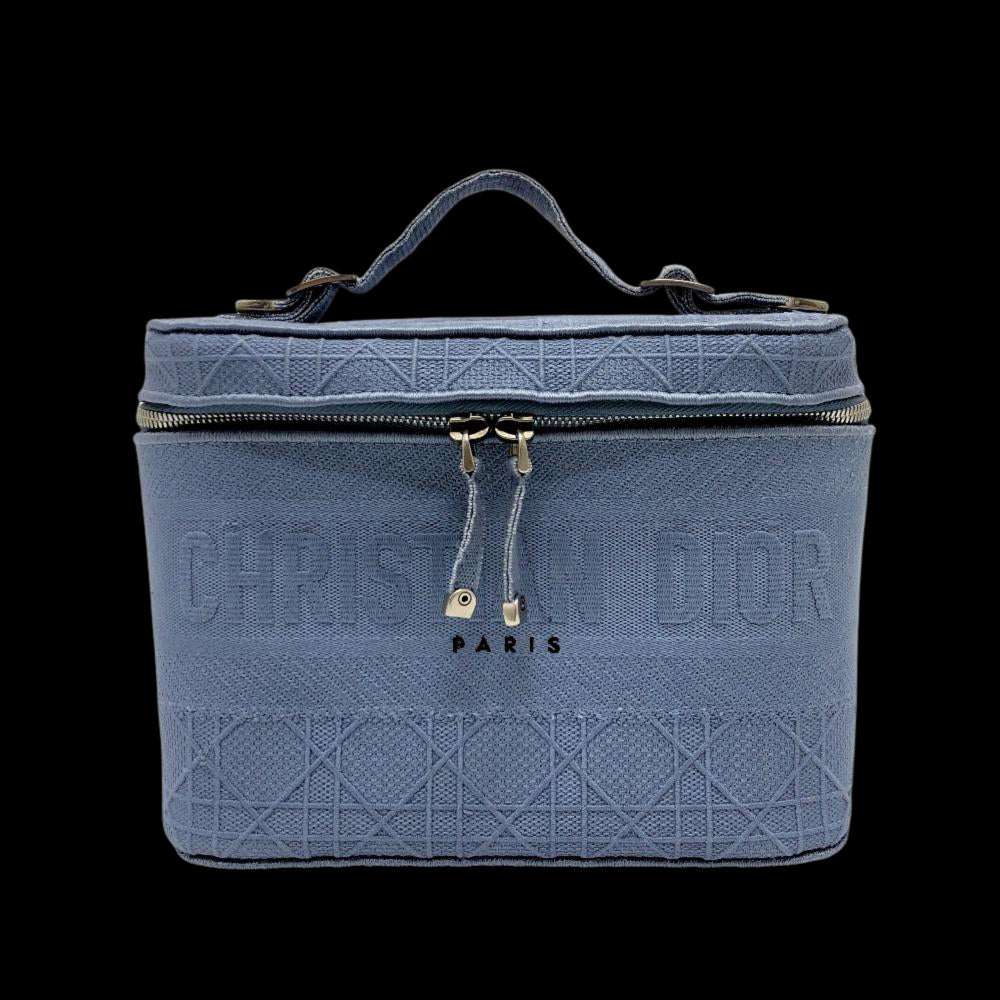 Blue Fabric Dior Handbag