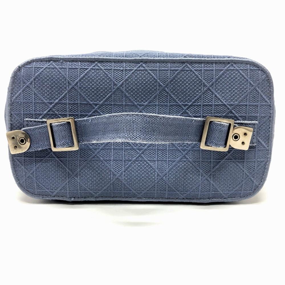 Blue Fabric Dior Handbag