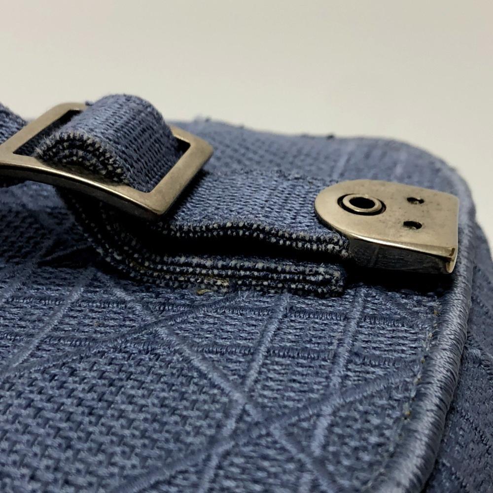 Blue Fabric Dior Handbag
