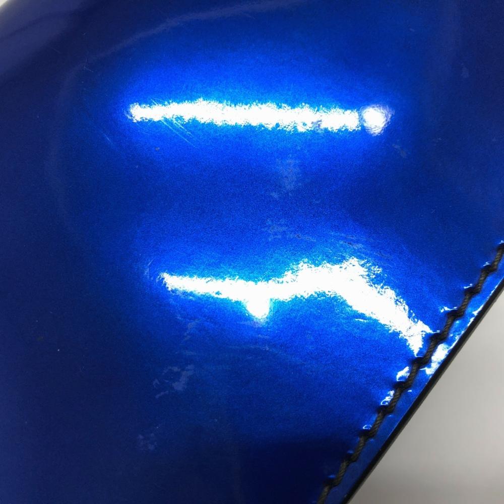 Blue Fabric Dior Saddle Bag