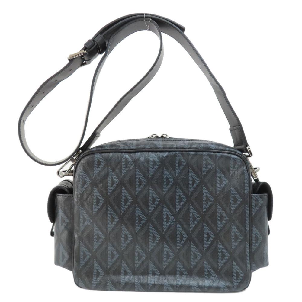 Blue Fabric Dior Shoulder Bag