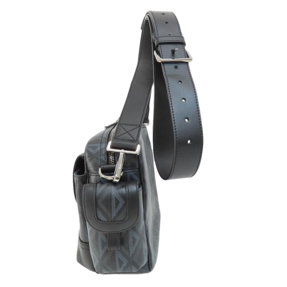 Blue Fabric Dior Shoulder Bag