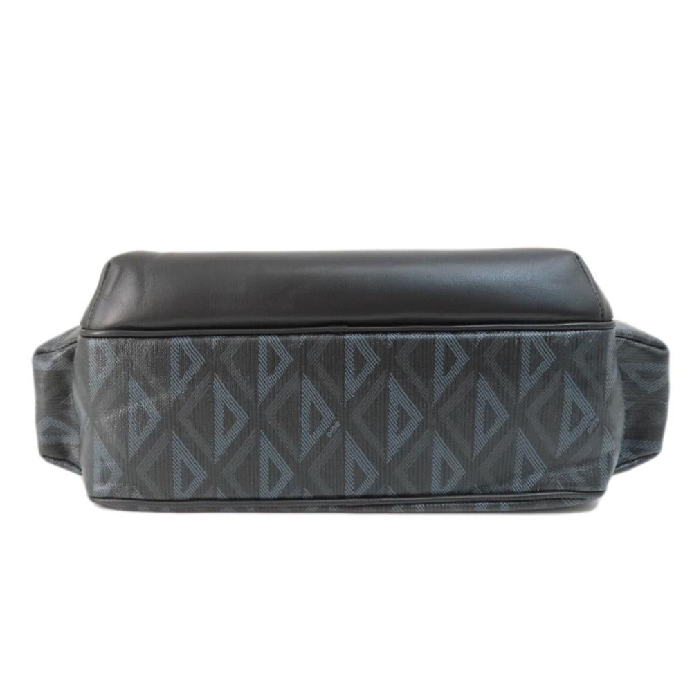 Blue Fabric Dior Shoulder Bag