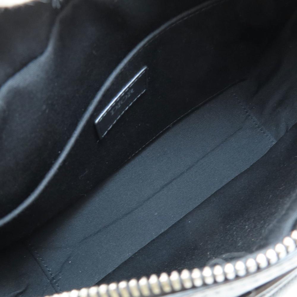 Blue Fabric Dior Shoulder Bag