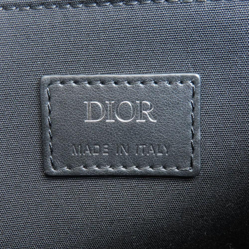Blue Fabric Dior Shoulder Bag