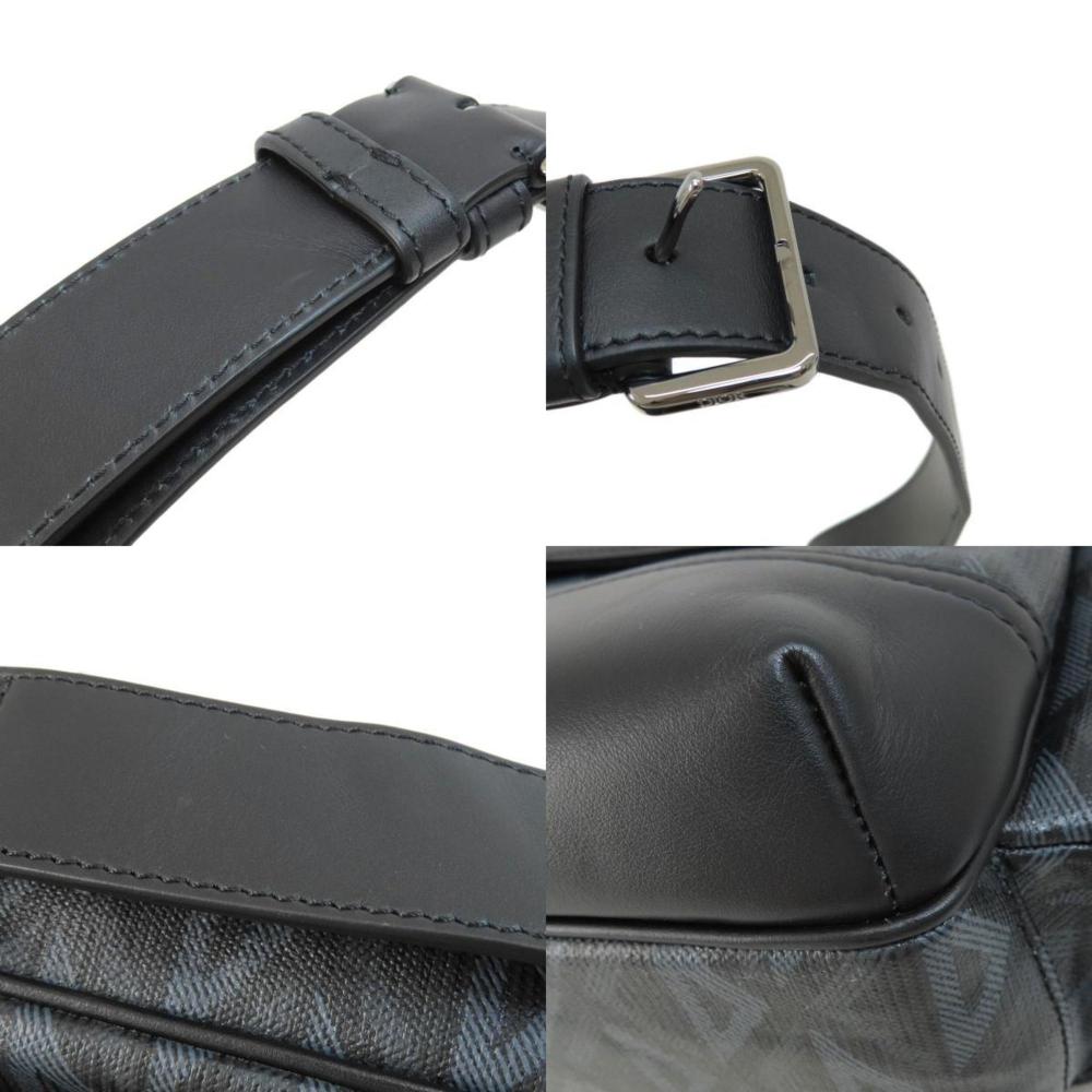 Blue Fabric Dior Shoulder Bag