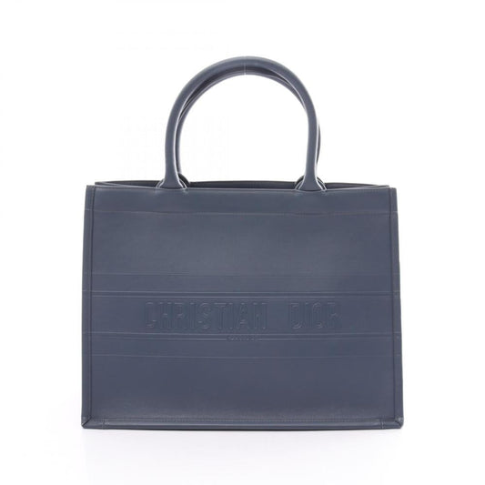 Blue Leather Dior Book Tote