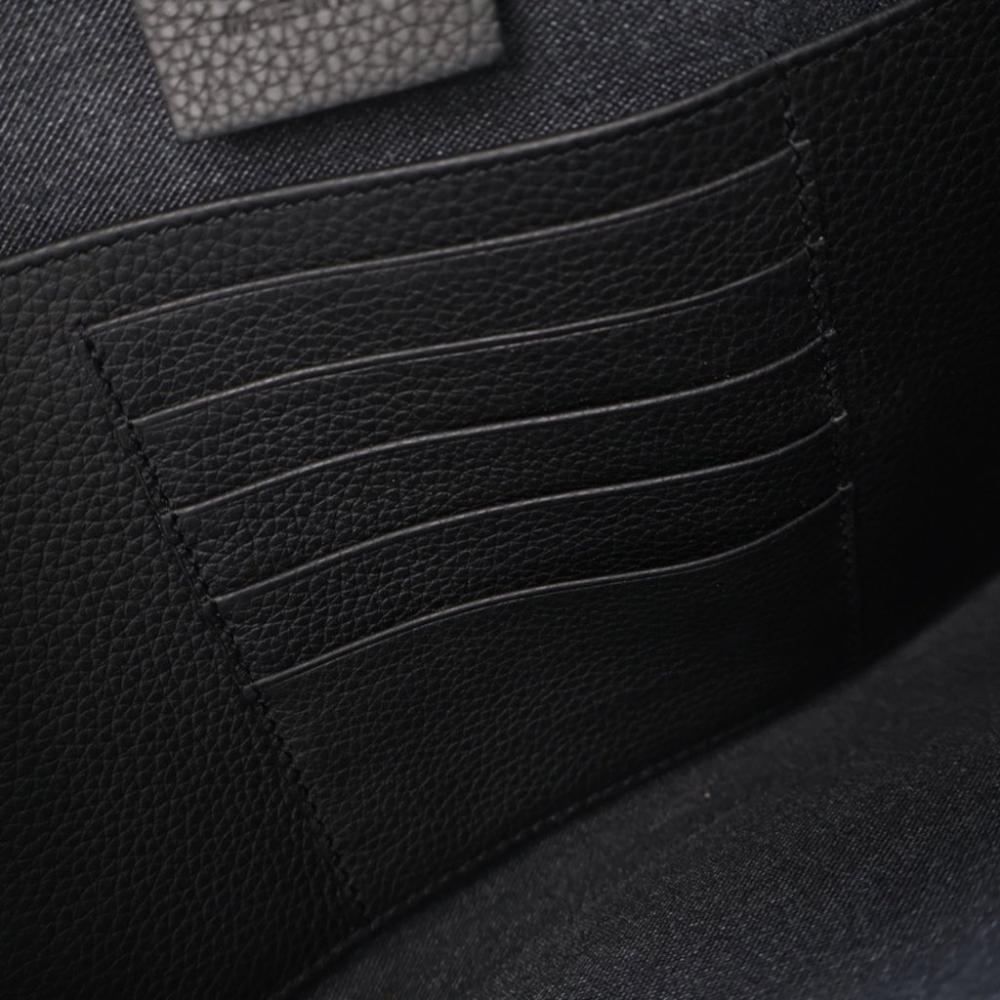 Blue Leather Dior Clutch