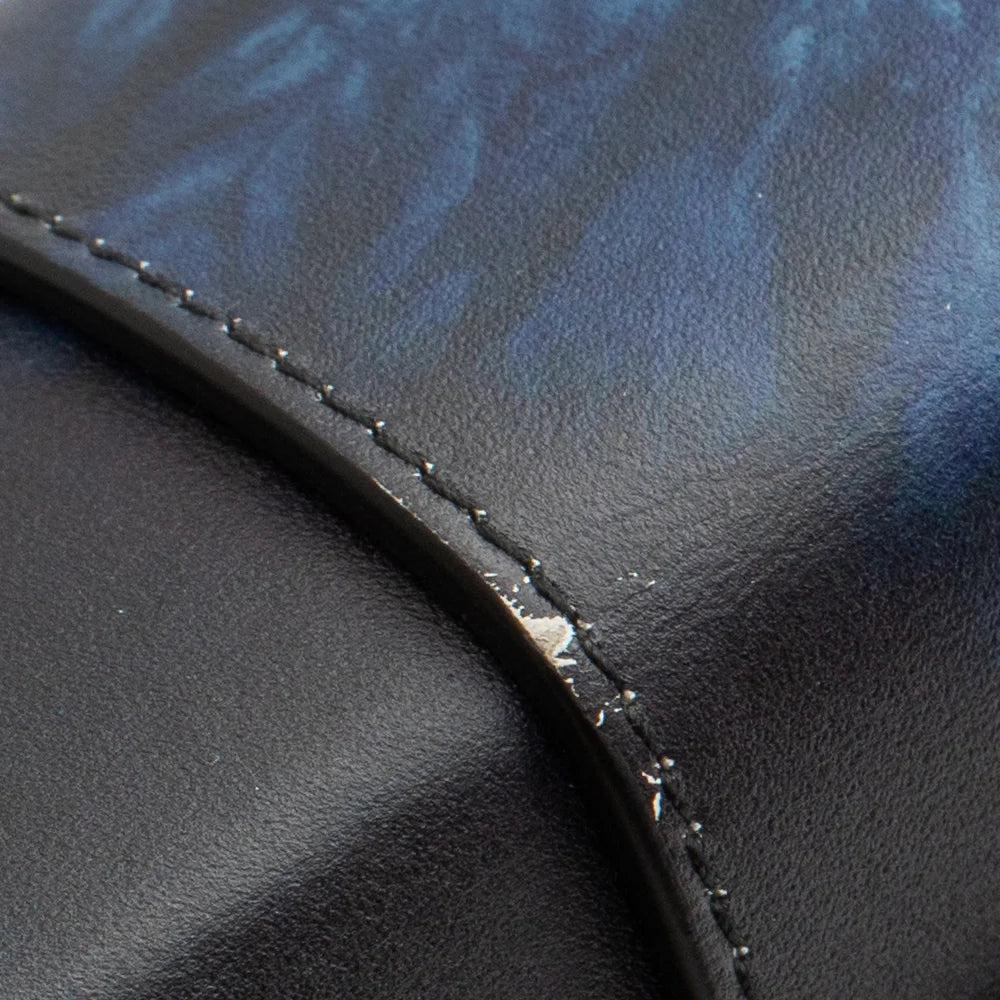 Blue Leather Dior Crossbody Bag