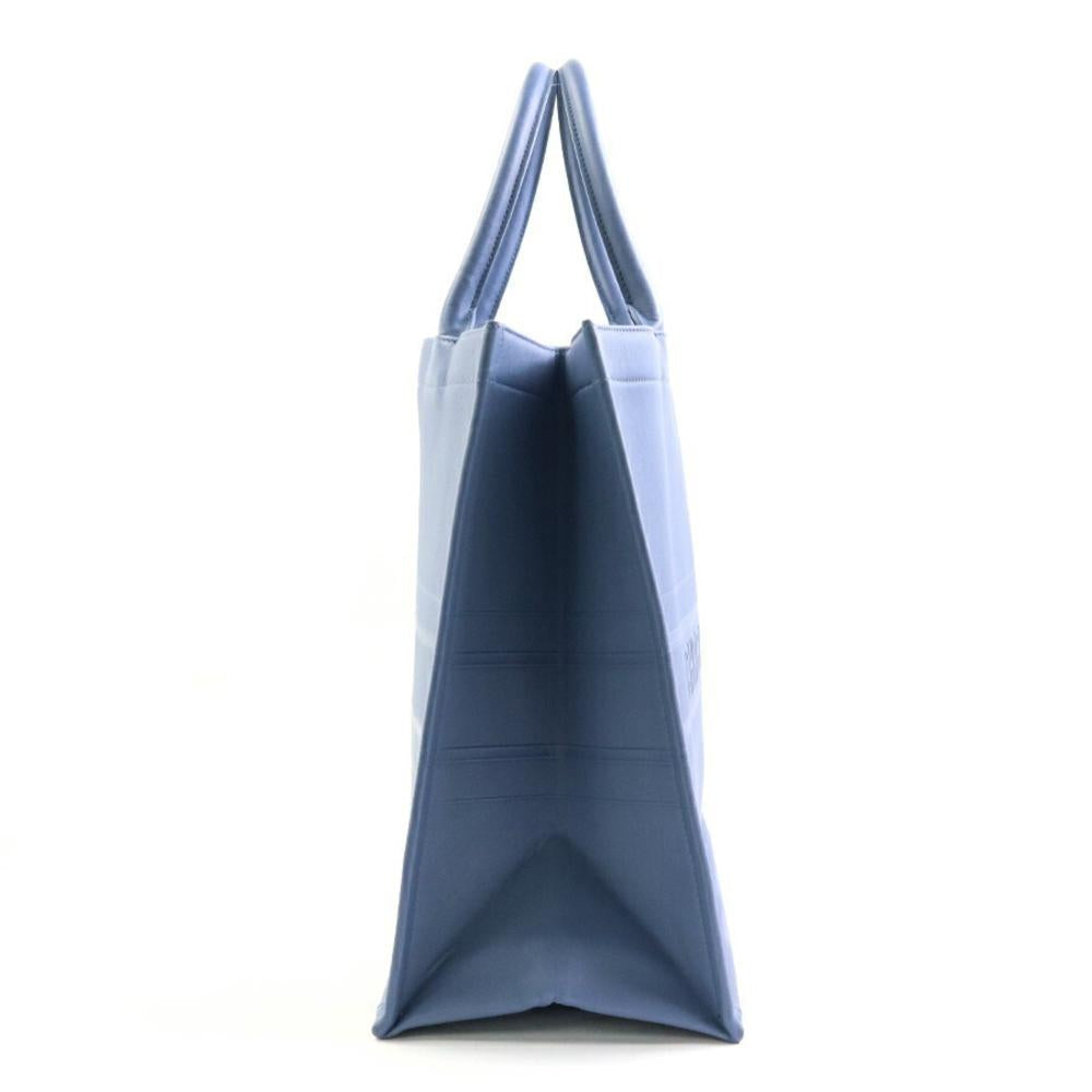Blue Leather Dior Tote