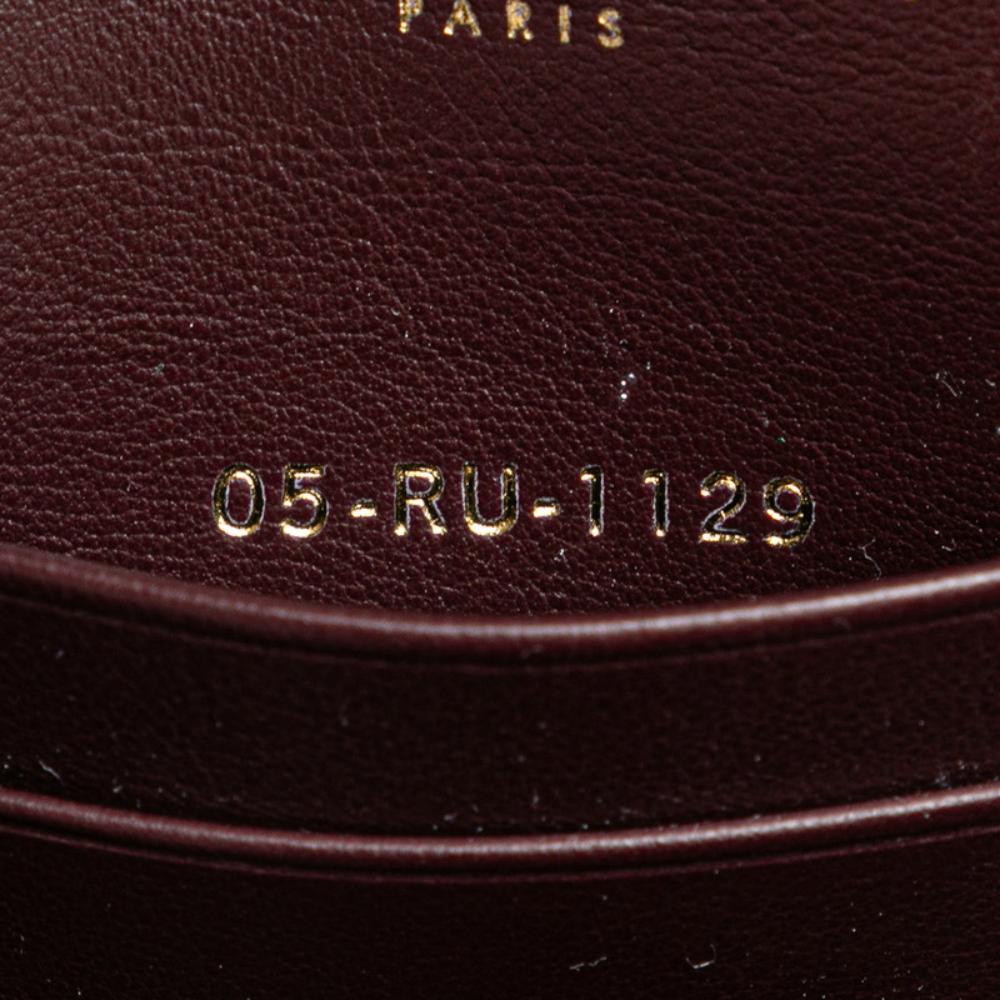 Brown Canvas Dior Saddle Bag