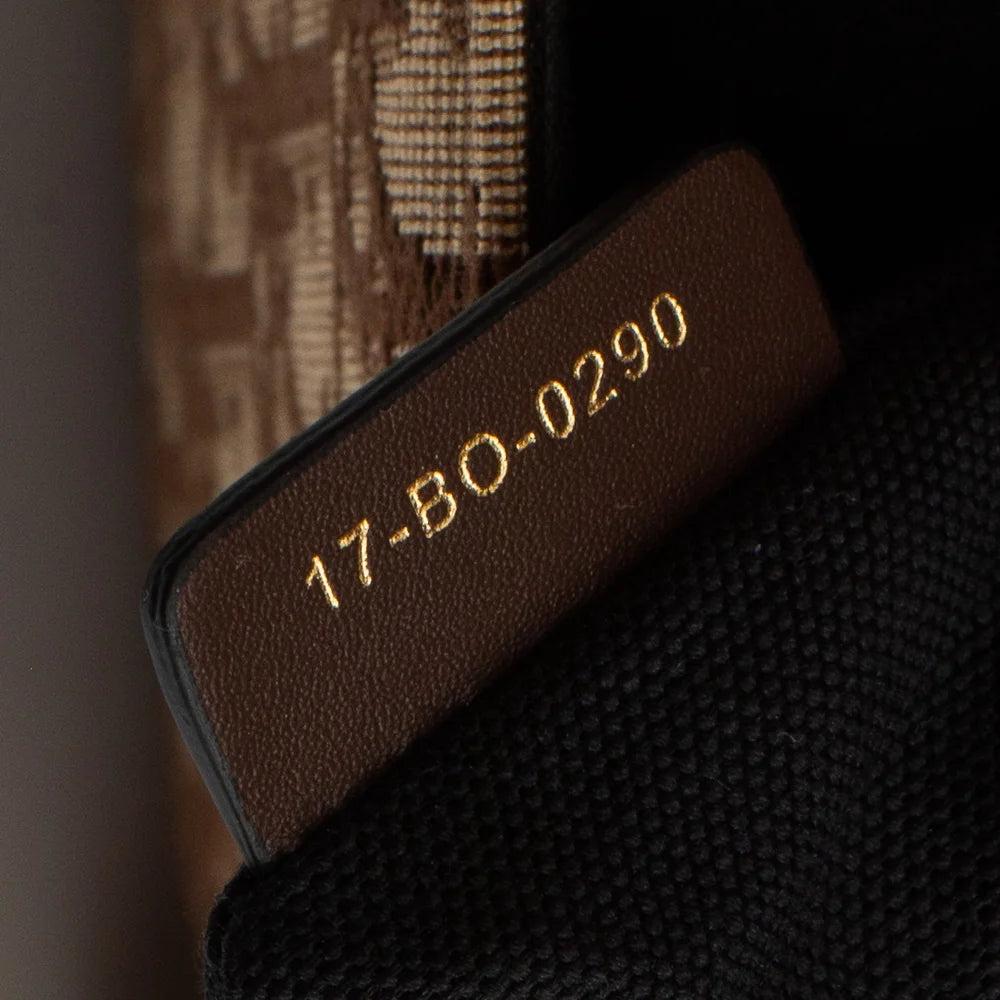 Brown Cotton Dior Crossbody Bag