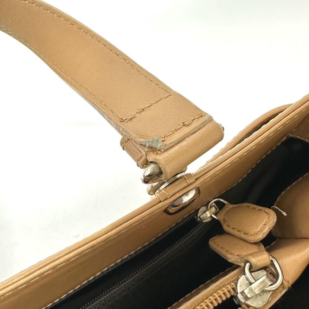 Brown Fabric Dior Handbag