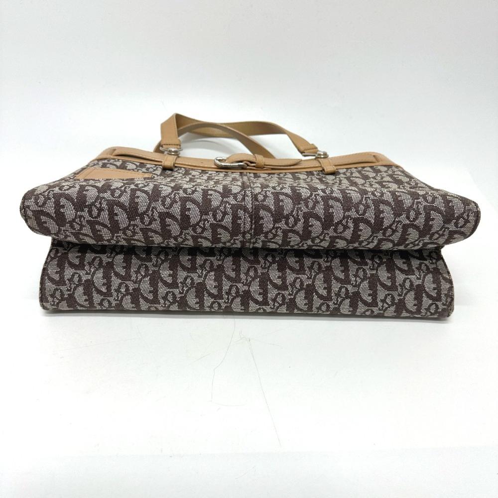 Brown Fabric Dior Handbag