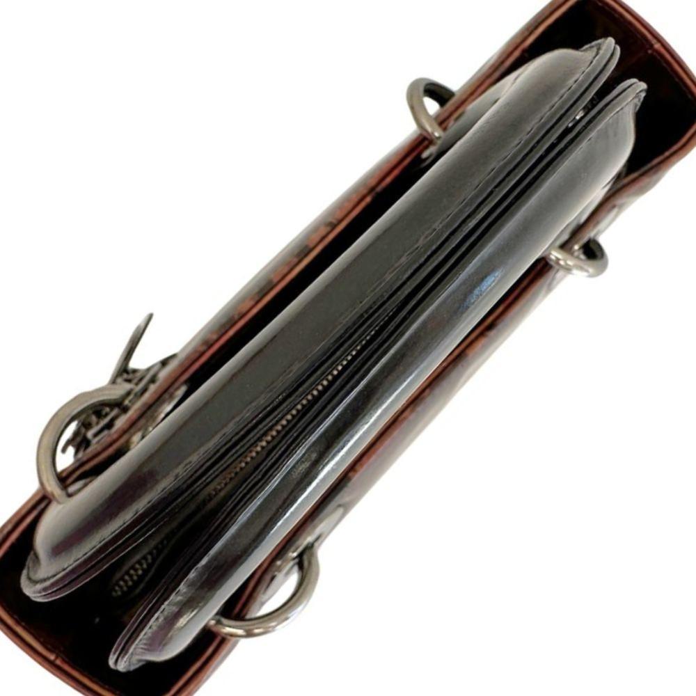 Brown Leather Dior Lady Dior