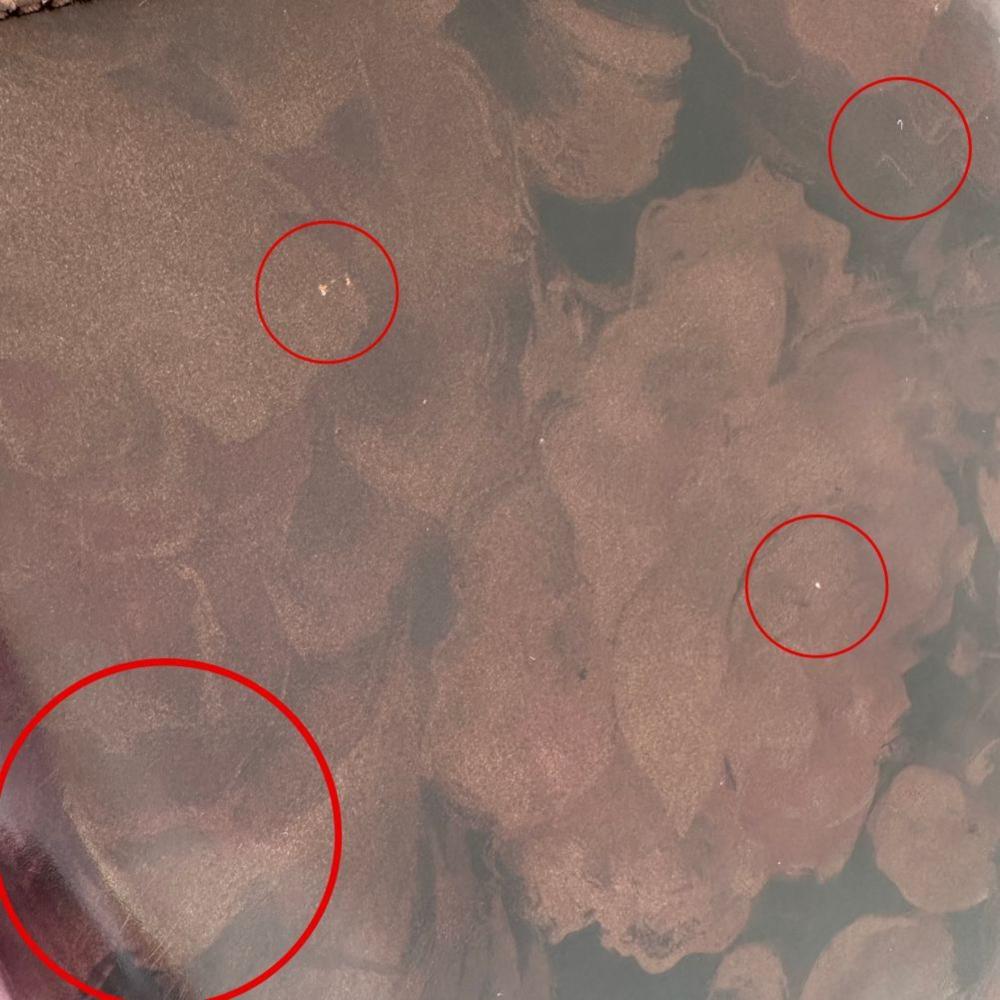 Brown Leather Dior Lady Dior