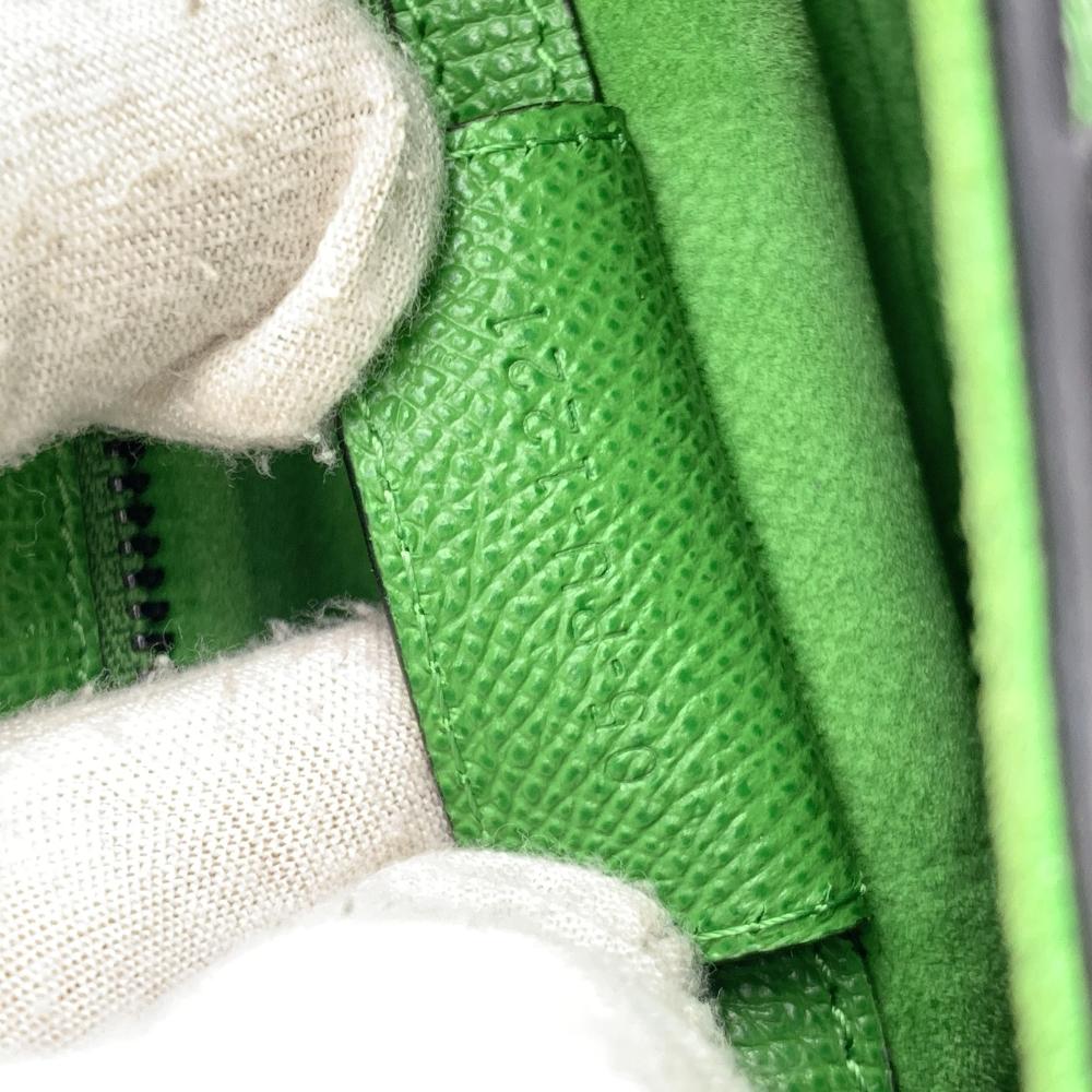 Green Fabric Dior Saddle Bag